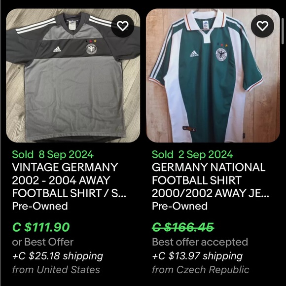 Vintage Germany Adidas Soccer Jersey / 2002 / XL / Football - Picture 8 of 9